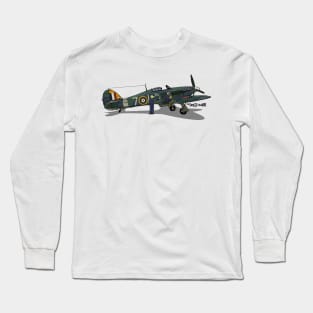 The Dogs of War: Hawker Hurricane Long Sleeve T-Shirt